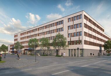Jobcenter Krefeld Neubau am Bahnhof