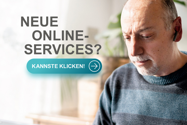 Mann arbeitet am Notebook - Symbolfoto Neue Online Services